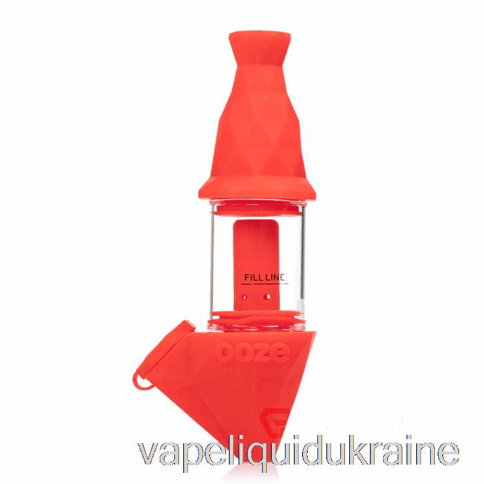 Vape Liquid Ukraine Ooze Bectar Silicone Bubbler Scarlet (Red)